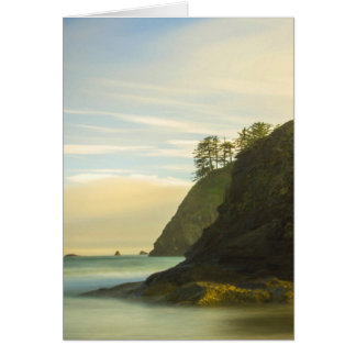 Mountain Side Ocean View Cards