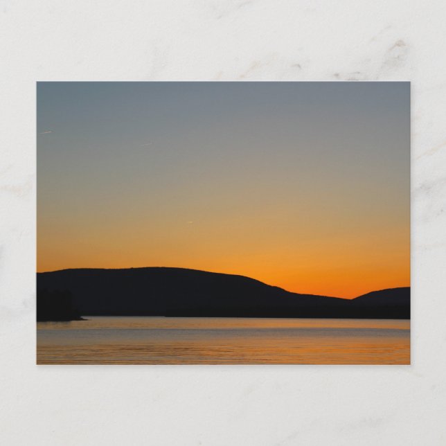 Mountain Silhouette Postcard (Front)