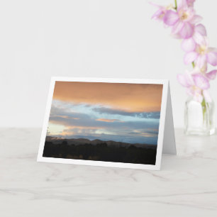Mountain Sky Landscape Card