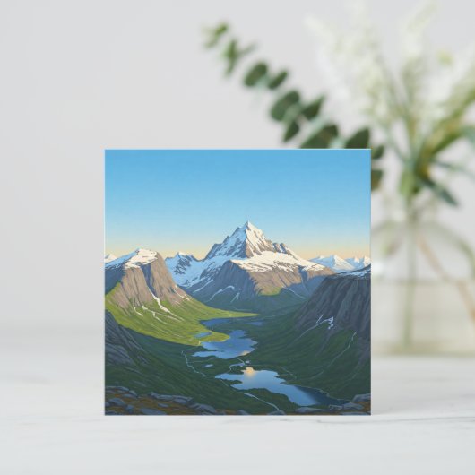 Mountain skyline puzzle (Standing Front)
