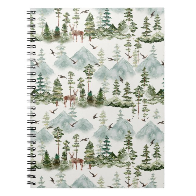 Mountain Spiral Photo Notebook (Front)