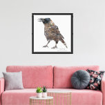 Mountain Spirits - Crow Canvas Print