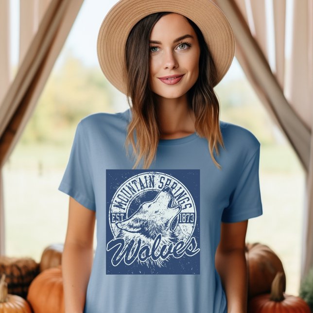 Mountain Springs Wolves T-Shirt (Creator Uploaded)