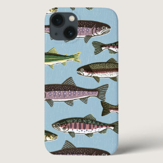 MOUNTAIN STREAM FISHES iPhone 13 CASE