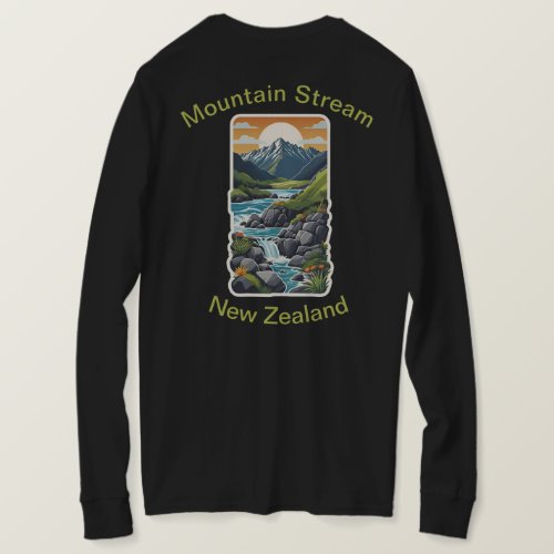 Mountain Stream New Zealand T_Shirt