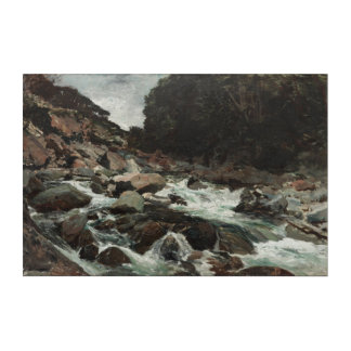 Mountain Stream, Otira Gorge (1893) Poster Acrylic Print