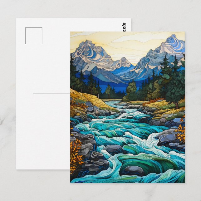 Mountain Stream Postcard (Front/Back)