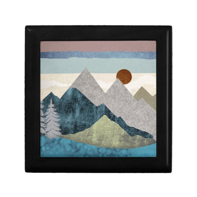 Mountain Striped Sky Gift Box (Front)