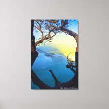 Mountain Sulfur Blue Crater Landscape Travel Photo