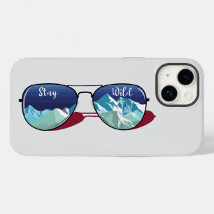 Mountain sun glasses Case-Mate iPhone case