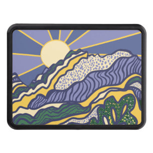 Mountain Sunrise Hitch Cover