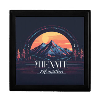 "Mountain Sunrise Themed Gift Box" Gift Box