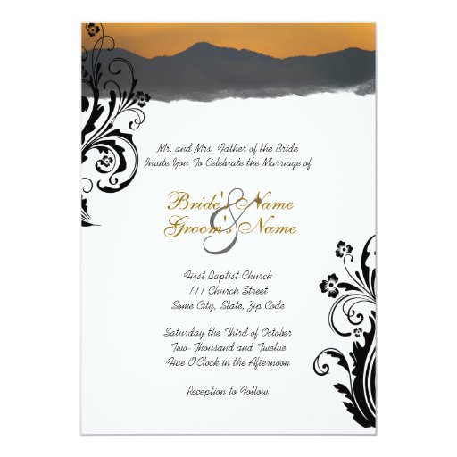 Sunrise Wedding Invitations 7