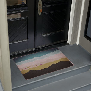 Mountain Sunset Doormat
