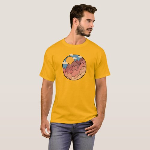 Mountain Sunset T_Shirt