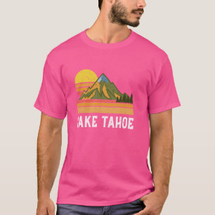 Mountain Sunset Vacation Gift- Lake Tahoe T-Shirt