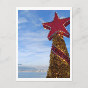 Mountain Top Experience Holiday Postcard