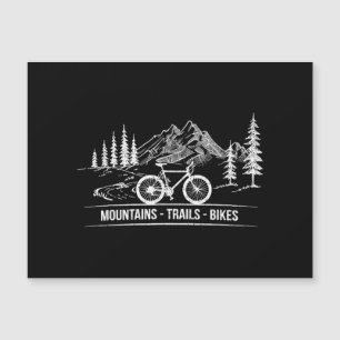 Mountain Trail Bikes - Cyclist Bike Rider Bicycle 