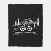 Mountain Trail Bikes - Cyclist Bike Rider Bicycle