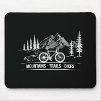 Mountain Trail Bikes - Cyclist Bike Rider Bicycle