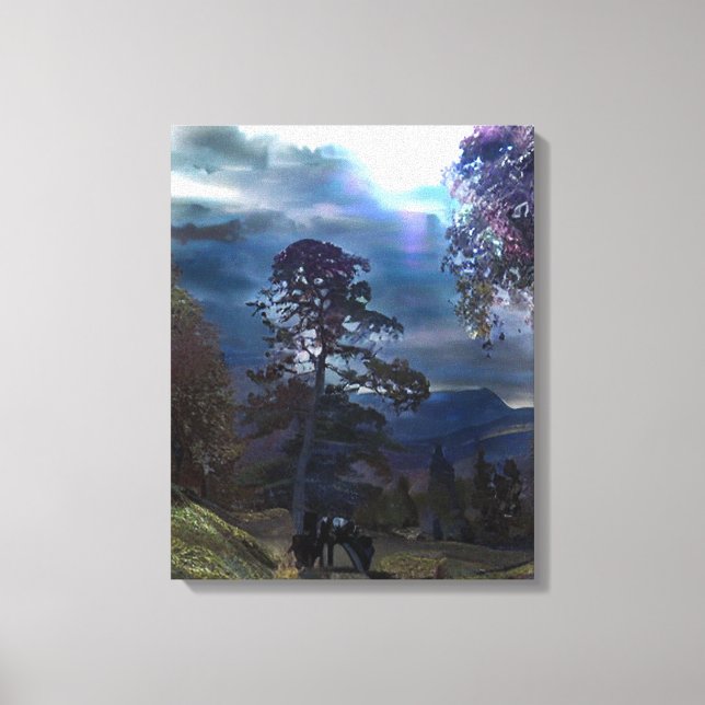 MOUNTAIN TRAIL CANVAS PRINT (Front)