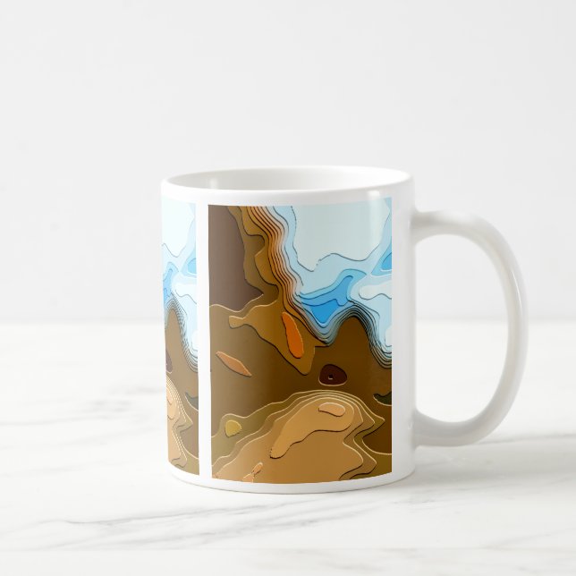 MOUNTAIN TRAIL COFFEE MUG (Right)