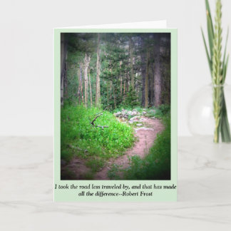 Mountain Trail Greeting Card