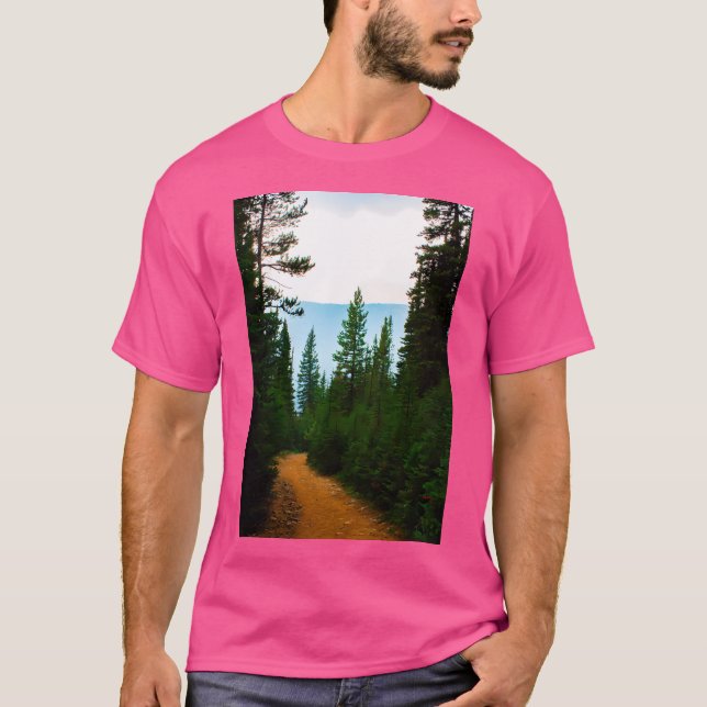 Mountain Trail Long T-Shirt (Front)