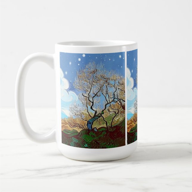  MOUNTAIN  TREE COFFEE MUG (Left)