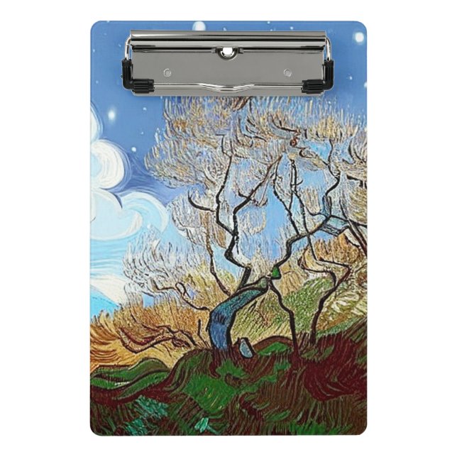  MOUNTAIN  TREE MINI CLIPBOARD (Front)