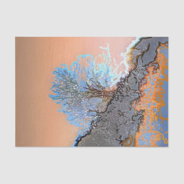 MOUNTAIN TREES TISSUE PAPER (Front)