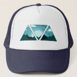 Mountain Triangles Trucker Hat