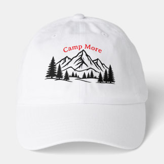 Mountain Trucker Hat, Outdoor Adventure Cap, Hikin Hat