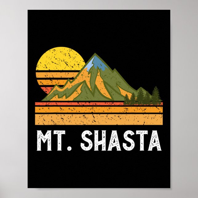 Mountain Vacation Gift- Mt. Climbing Hiking Mount  Poster (Front)