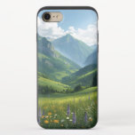 Mountain Valley Case – Serenity in Nature Illustra