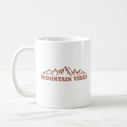 mountain vibes adventure coffee mug