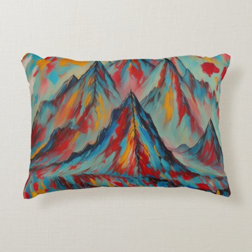 Mountain View Accent Pillow