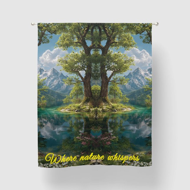 Mountain View Blackout Curtains (Front)