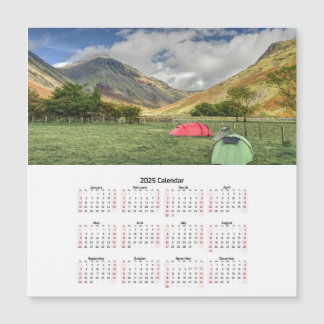 Mountain view campsite calendar