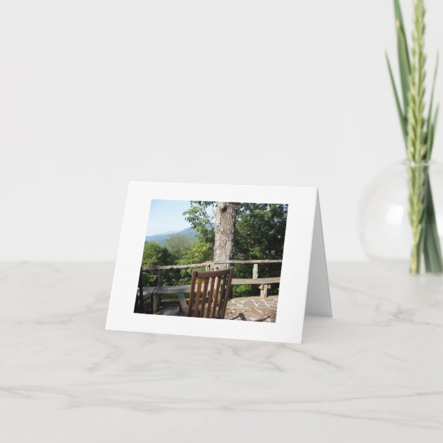 Mountain view card (Front)