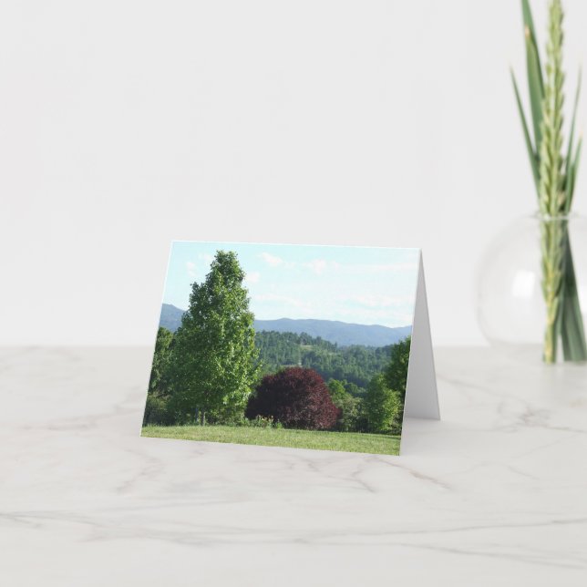 Mountain View Card (Front)