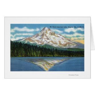 Mountain View from Lost Lake Cards