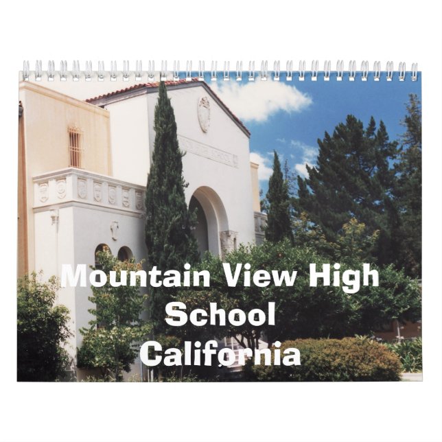 Mountain View High School  1970s - 80s Calendar (Cover)