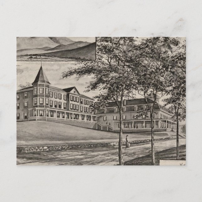 Mountain View House, Whitefield, NH Postcard (Front)