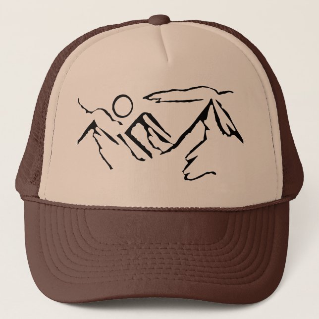 Mountain View Trucker Hat (Front)