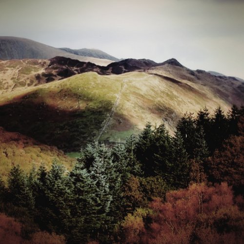 MOUNTAIN VIEWS OF WALES CANVAS PRINT