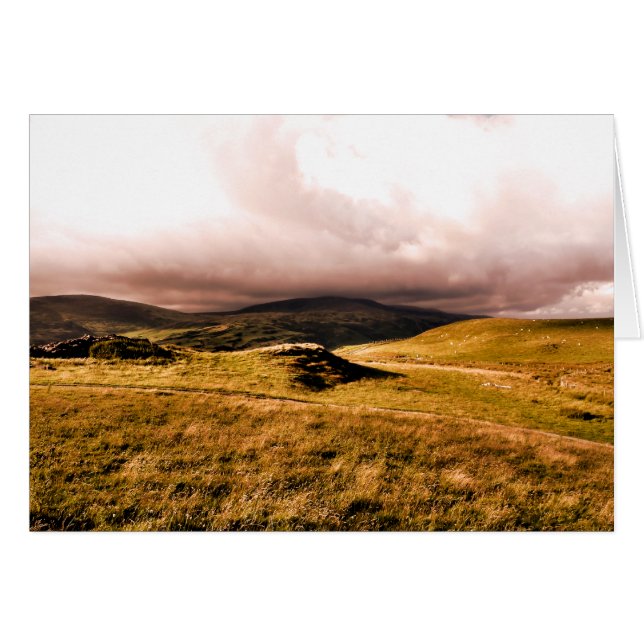 MOUNTAIN VIEWS, WALES Card (Front Horizontal)