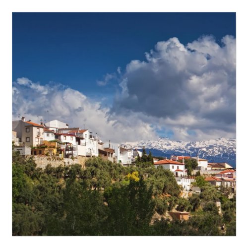 Mountain Village In Spain Photo Enlargement