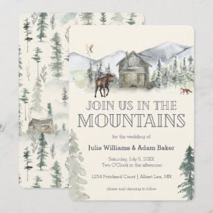 Mountain Wedding/Party Invitation