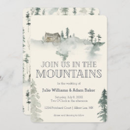Mountain Wedding/Party Invitation